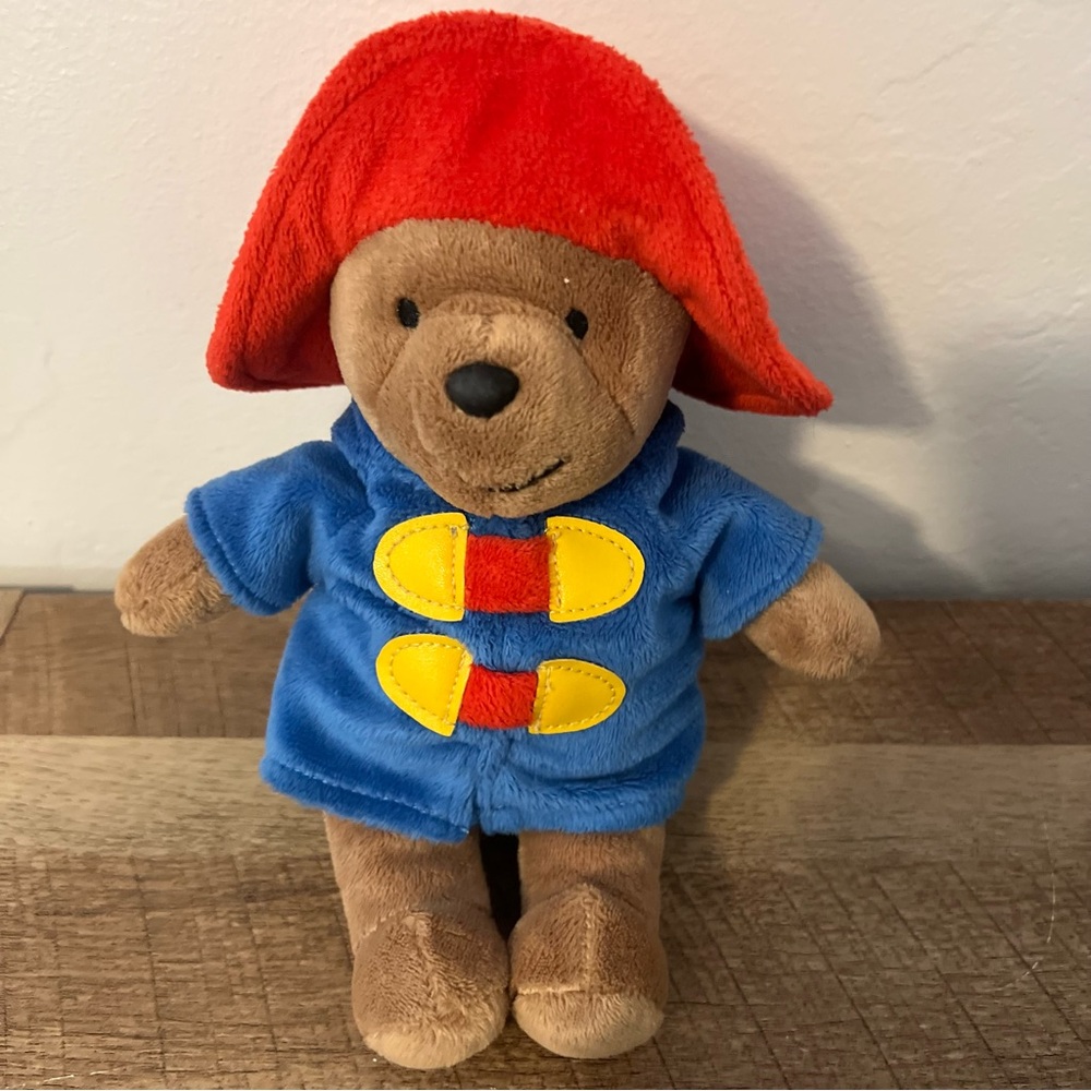 Paddington Plush Bear with Red Hat and Blue Coat